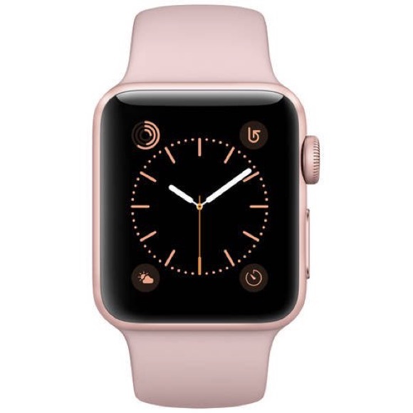 Rose Gold Apple Watch Series 2 (wifi) no bands